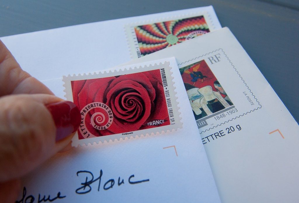 terugtrekken Taille Voorzitter Een brief versturen: postzegels » De Schrijverije